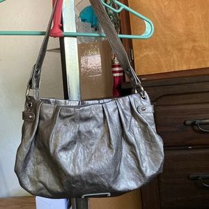 Women hang bag